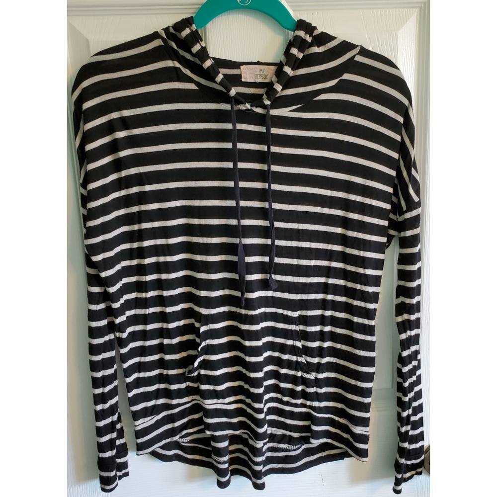 Pink Republic Hooded Shirt